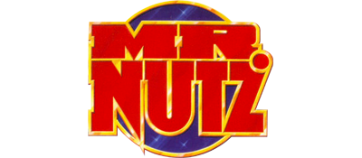 Mr. Nutz logo for Sega Mega Drive